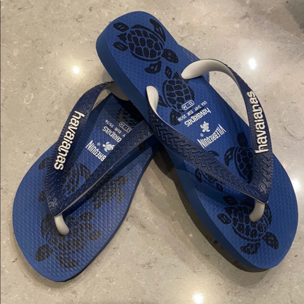 New Vilebrequin Havaianas Flip flops